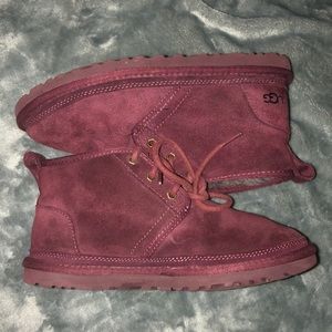 UGG Maroon Neumel Boots Size 7